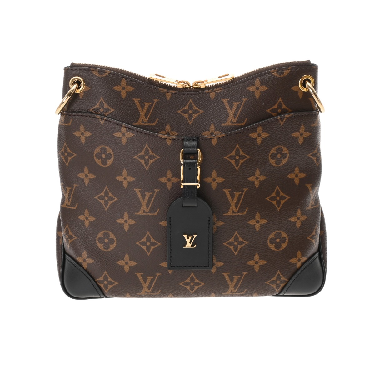 ルイヴィトン モノグラム オデオン NM PM ブラウン/ノワール M45353