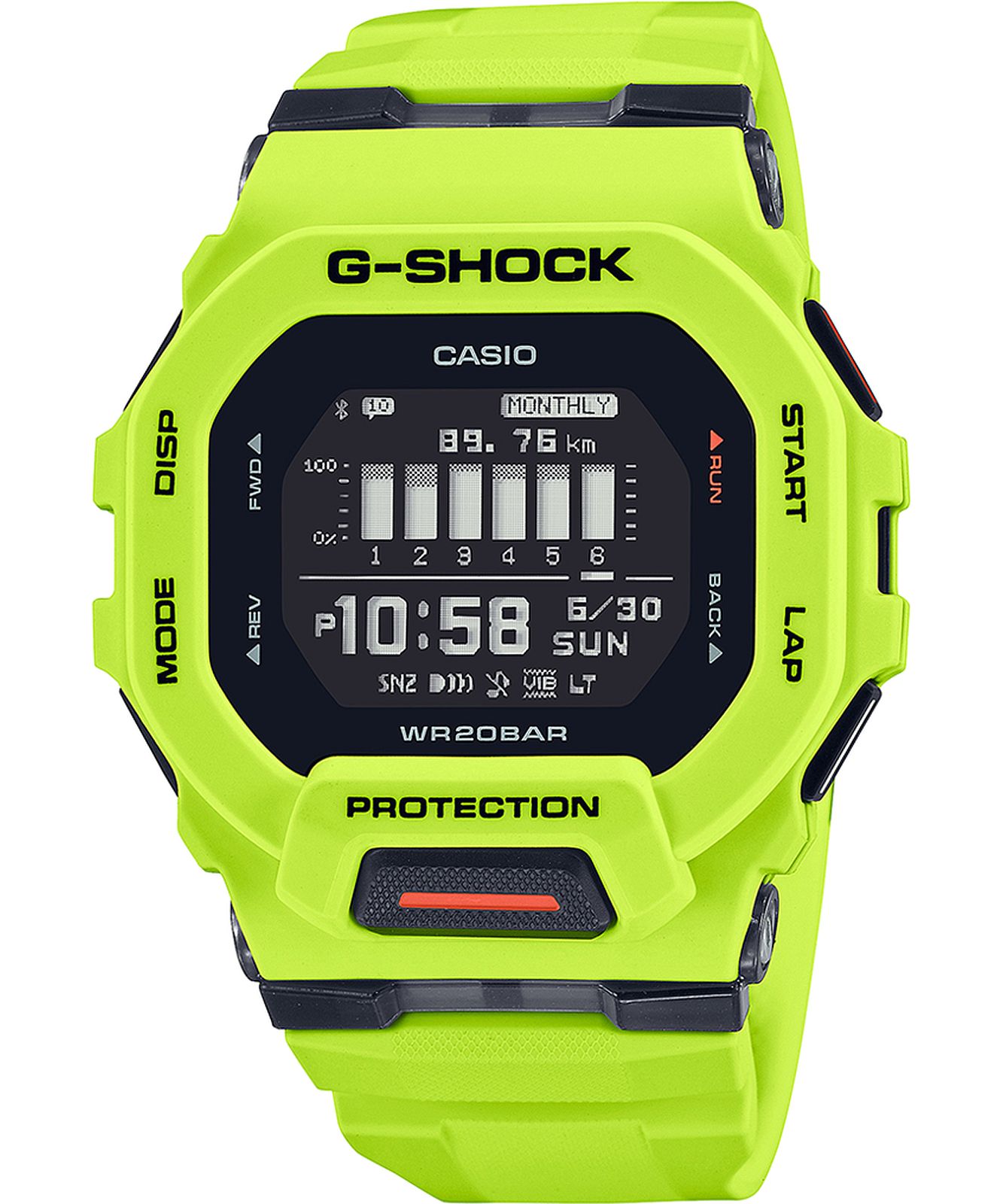 Casio GBD-200-9ER - G-SHOCK G-Squad Watch • Watchard.com