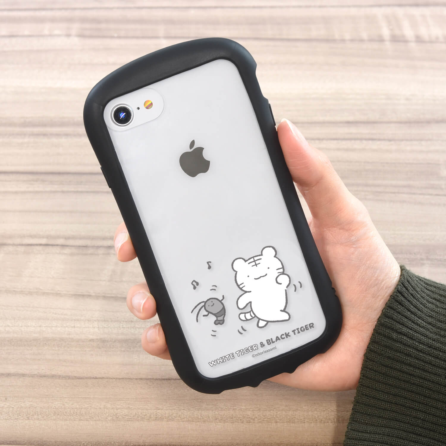ホワイトタイガーとブラックタイガー iPhone SE（第3世代／第2世代