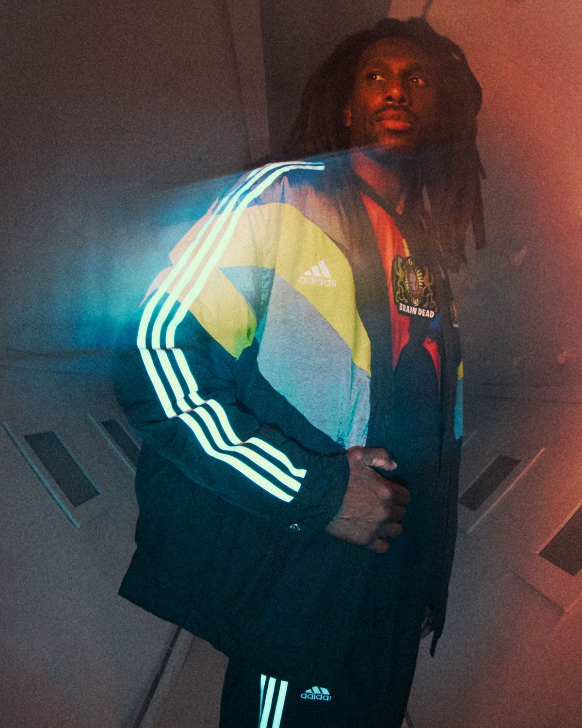 Brain Dead x adidas Noragi Track Jacket - Black