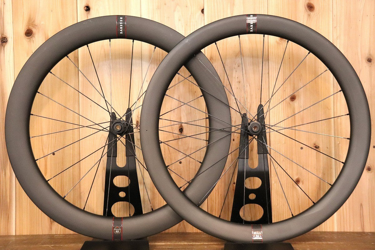 リザーブ RESERVE 52/63 DISC カーボン チューブレスレディ ディスク