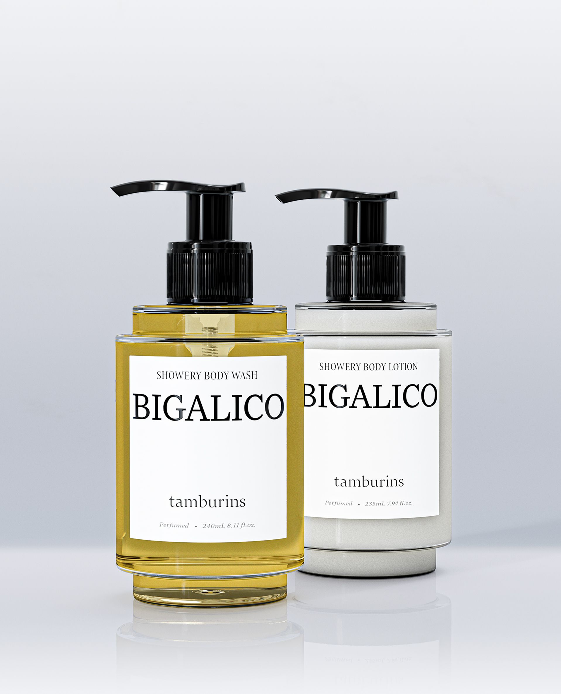 シャワリー ボディウォッシュ&ローション ビガリコ - 240+235ml