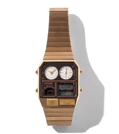 シチズン80年代の伝説的ウォッチが、ビームス別注で復刻。 | GO OUT WEB