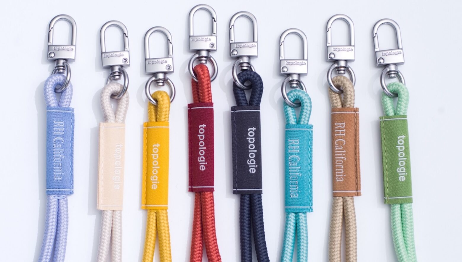 ロンハーマンがトポロジーに別注。鮮やかカラーなスマホストラップが