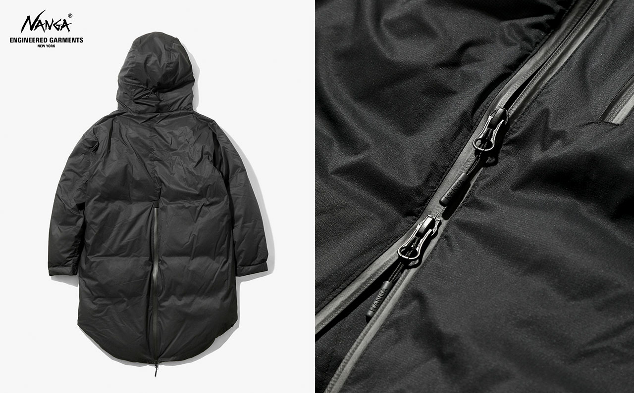 エンジニアド ガーメンツが、ナンガのダウンアウターをアレンジ。名作