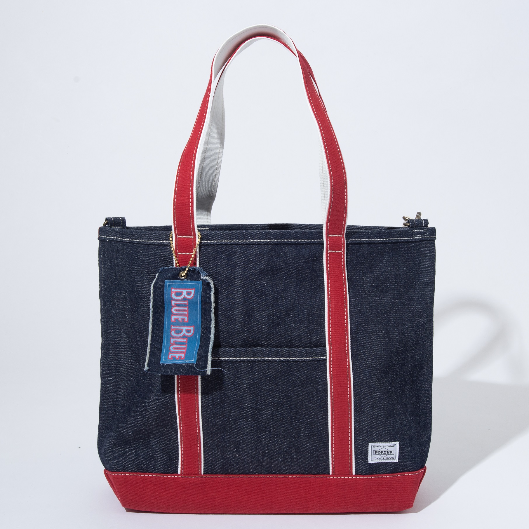 使うほどに味が出る、ブルーブルーとポーターのコラボデニムトートは
