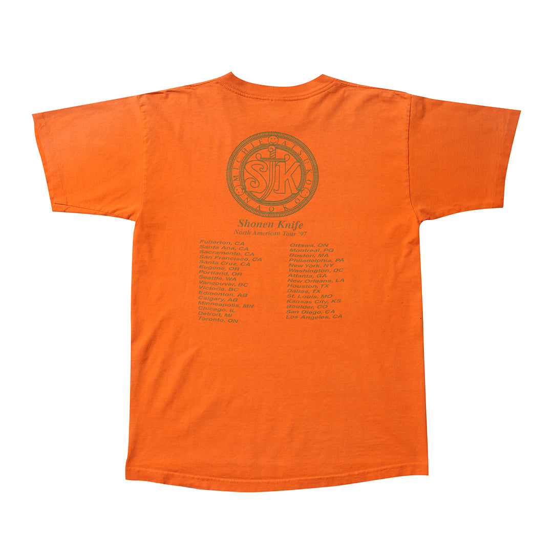 90s Shonen knife[少年ナイフ] tour t shirt – weber
