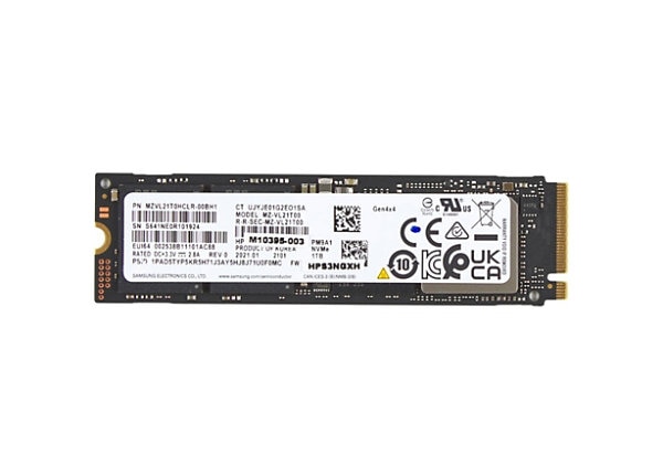 HP 1 TB Solid State Drive - M.2 2280 Internal - PCI Express NVMe