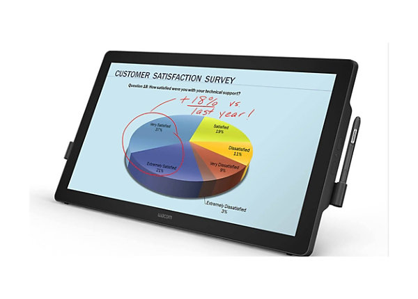 Wacom Cintiq Pro 22 - digitizer - DisplayPort, HDMI, USB-A, USB-C