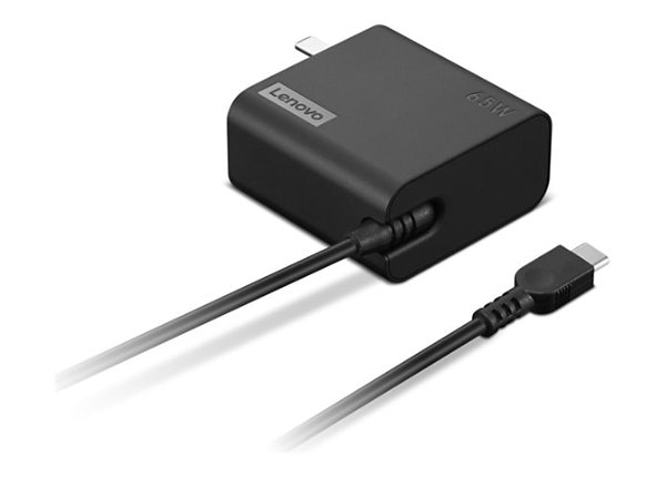 Lenovo - USB-C power adapter - 65 Watt - 4X21L54608 - Laptop