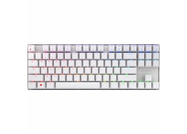 CHERRY MX 8.2 TKL, WIRELESS, MX RED RGB SWITCH, White - G80