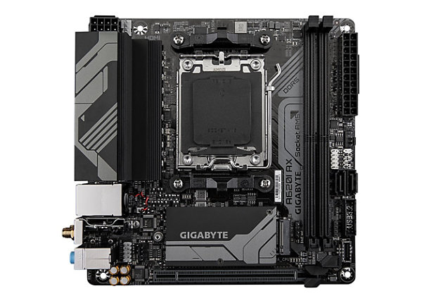 Gigabyte A620I AX - 1.0 - motherboard - mini ITX - Socket AM5