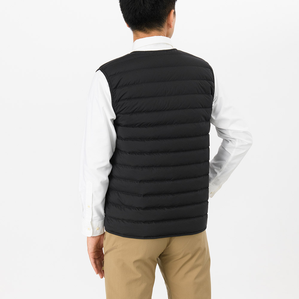 US スペリオダウン Vネックベスト Men's｜モンベル