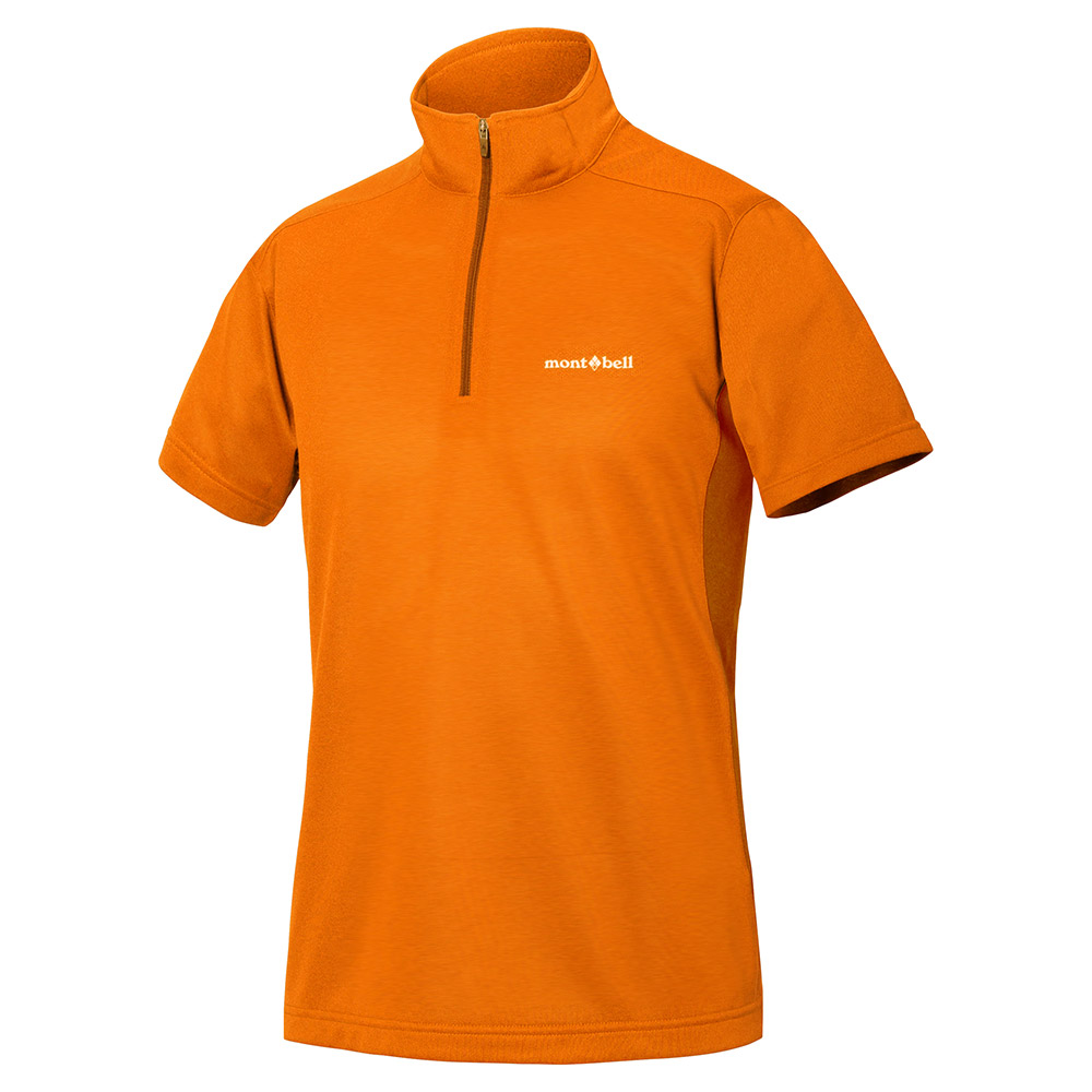 ウイックロン ZEO ショートスリーブ ジップシャツ Men's｜モンベル