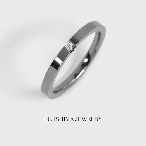 タンタル】gold envelop ※金属アレルギー対応※（結婚指輪） ID29769