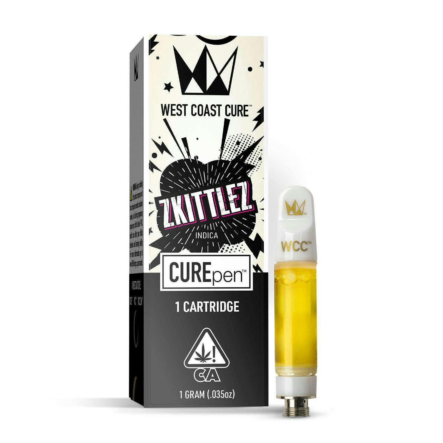 Zkittlez CUREpen Cartridge - 1g - West Coast Cure