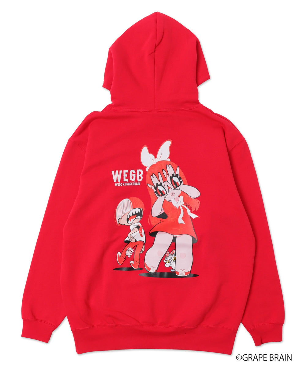 GRAPE BRAIN×WEGOコラボパーカー – WEGO ONLINE STORE