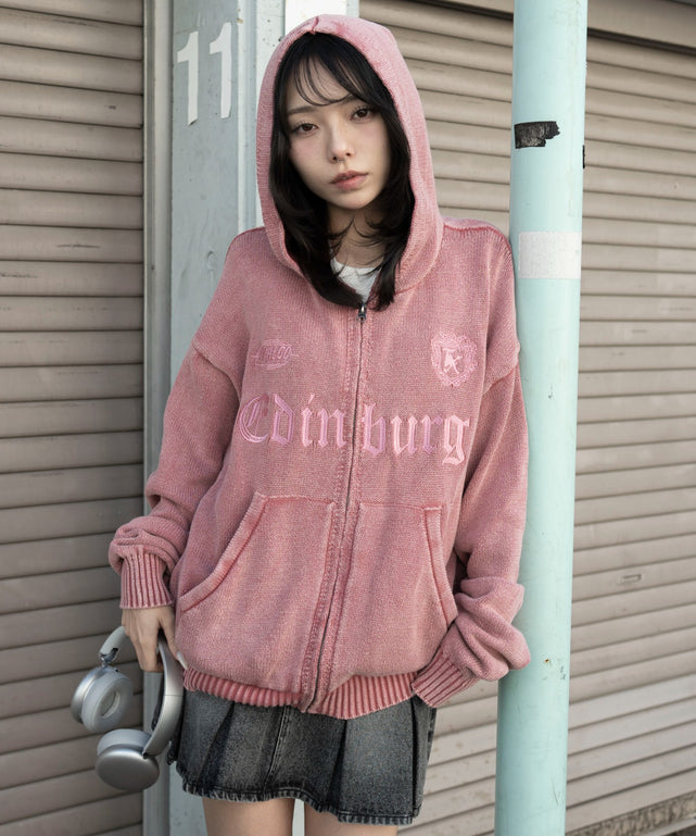 ブリーチニットグラフィックZIPパーカー｜WEGO（ウィゴー） – WEGO