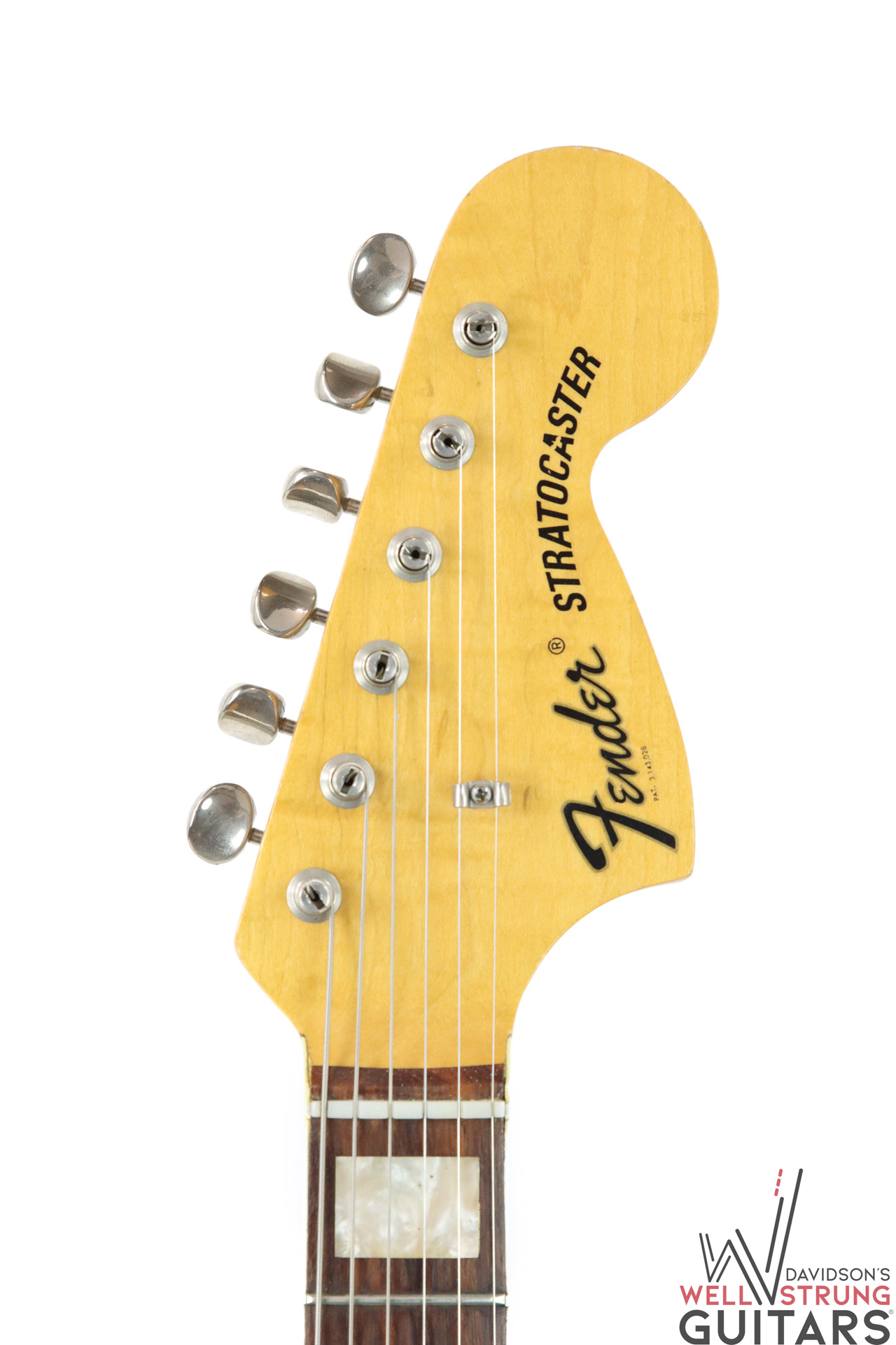 Hollowbody Stratocaster Prototype – Zebrawood – Davidson's Well
