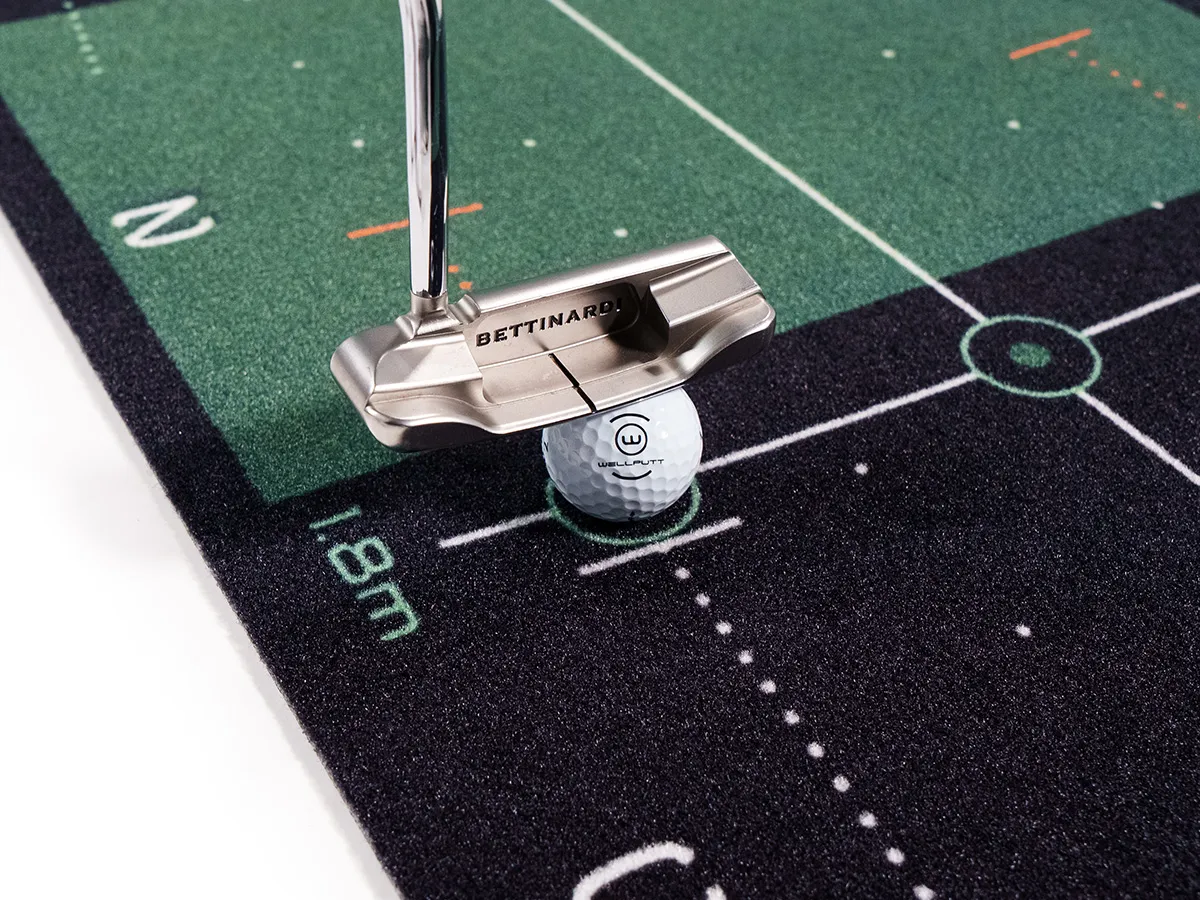 Putting training mat golf indoor - 3m Classic | Wellputt