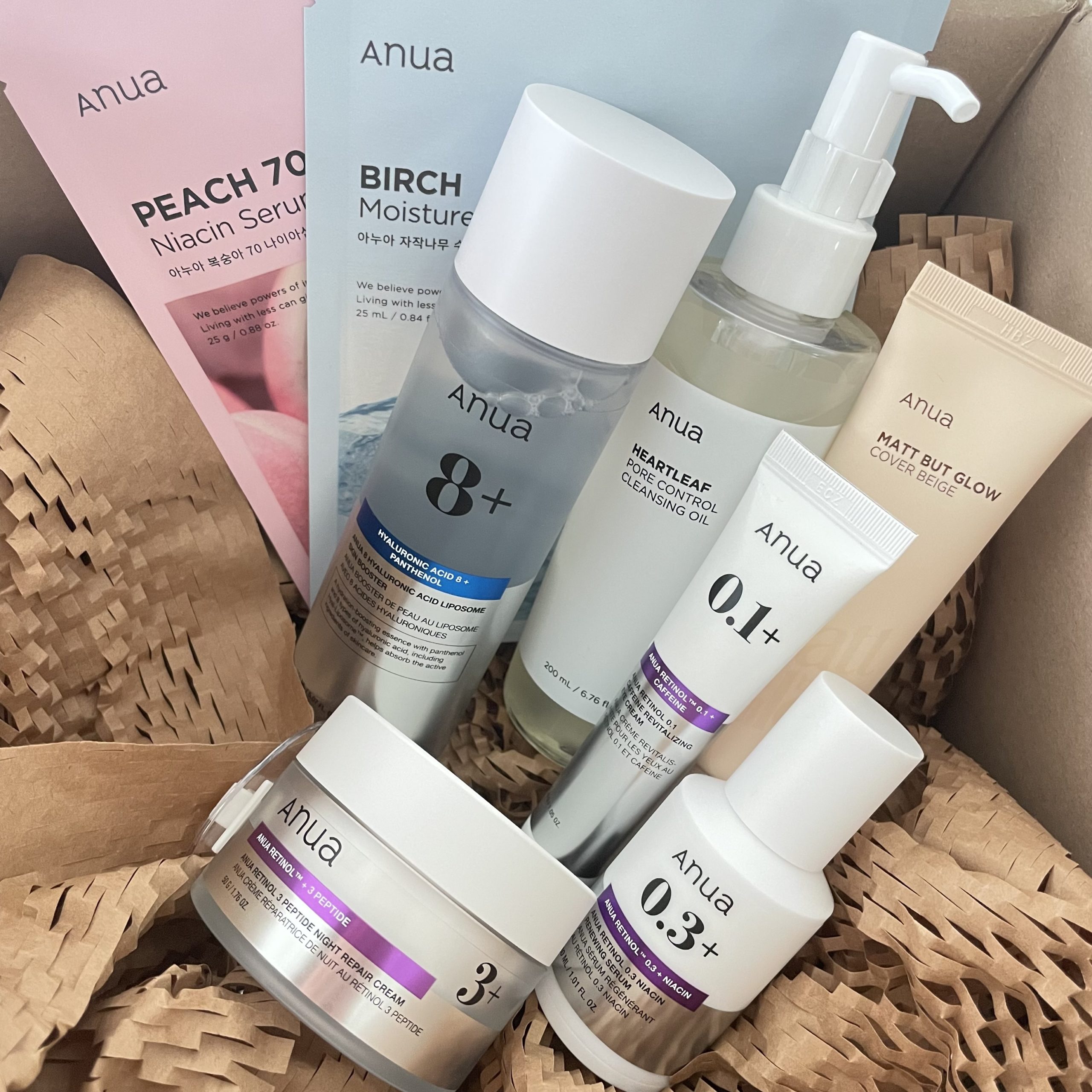 レチノールの使う順番】アヌアのレチノールアンチエイジングセットで肌