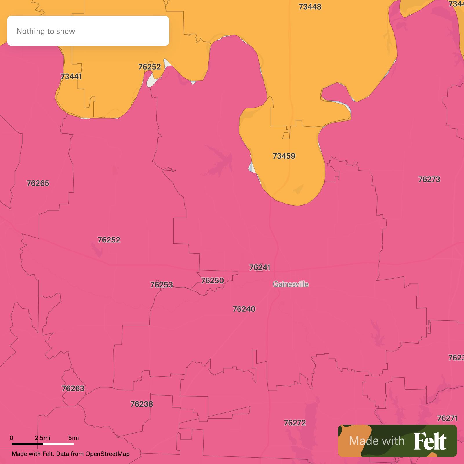 ZIP Codes in Cottle County, Texas