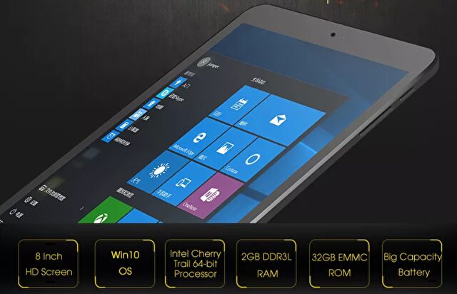 Jumper EZPad Mini 5、約11,000円の8型 Win 10タブに今さら魅力を感じ