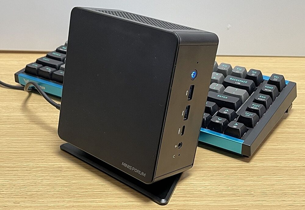 MINISFORUM UM780 XTX 実機レビュー、Ryzen 7 7840HS / DDR5 RAMの快適