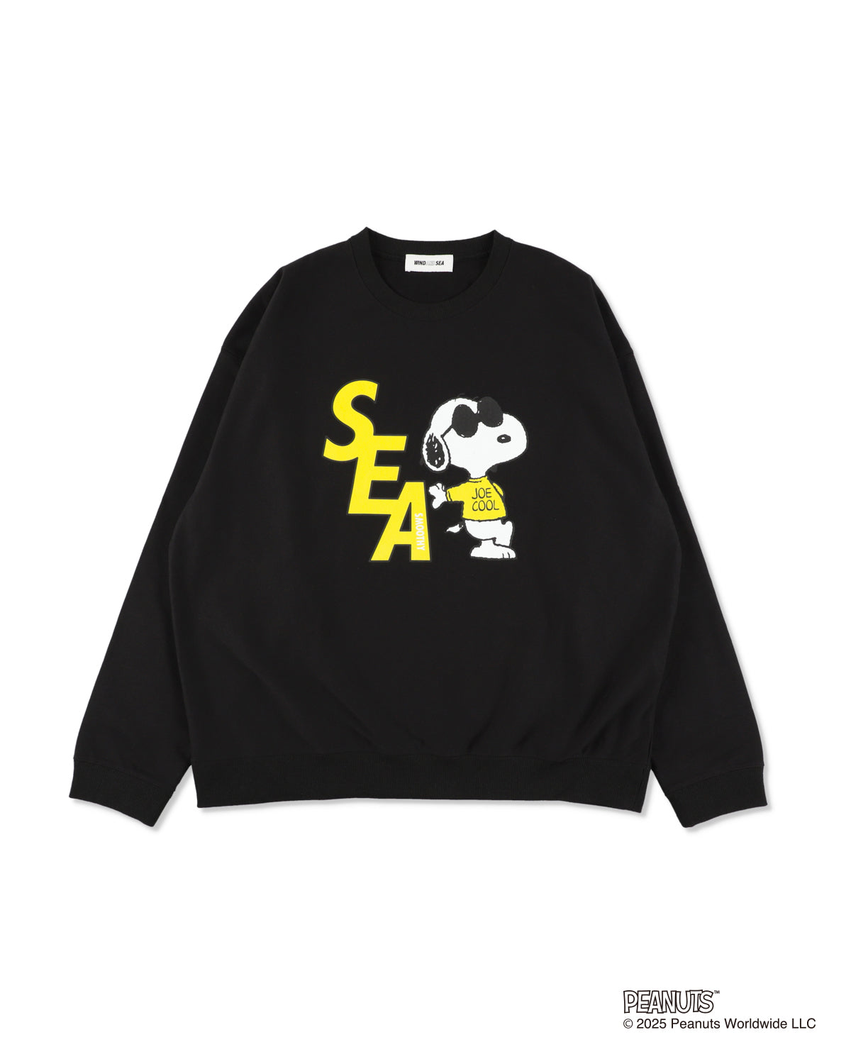 SMOOTHY x WDS Snoopy Crewneck Sweatshirt – WIND AND SEA