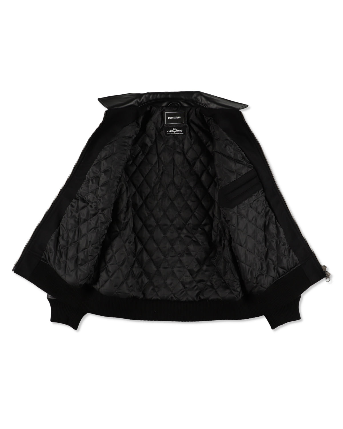 THE ROLLING STONES x WDS VARSITY JACKET – WIND AND SEA