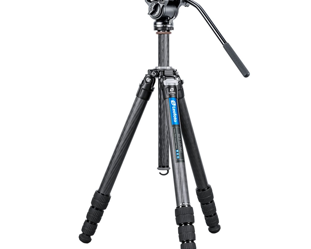 LO-284C+BV-5 Mr.Oシリーズ レベリングセンターポール搭載カーボン三脚