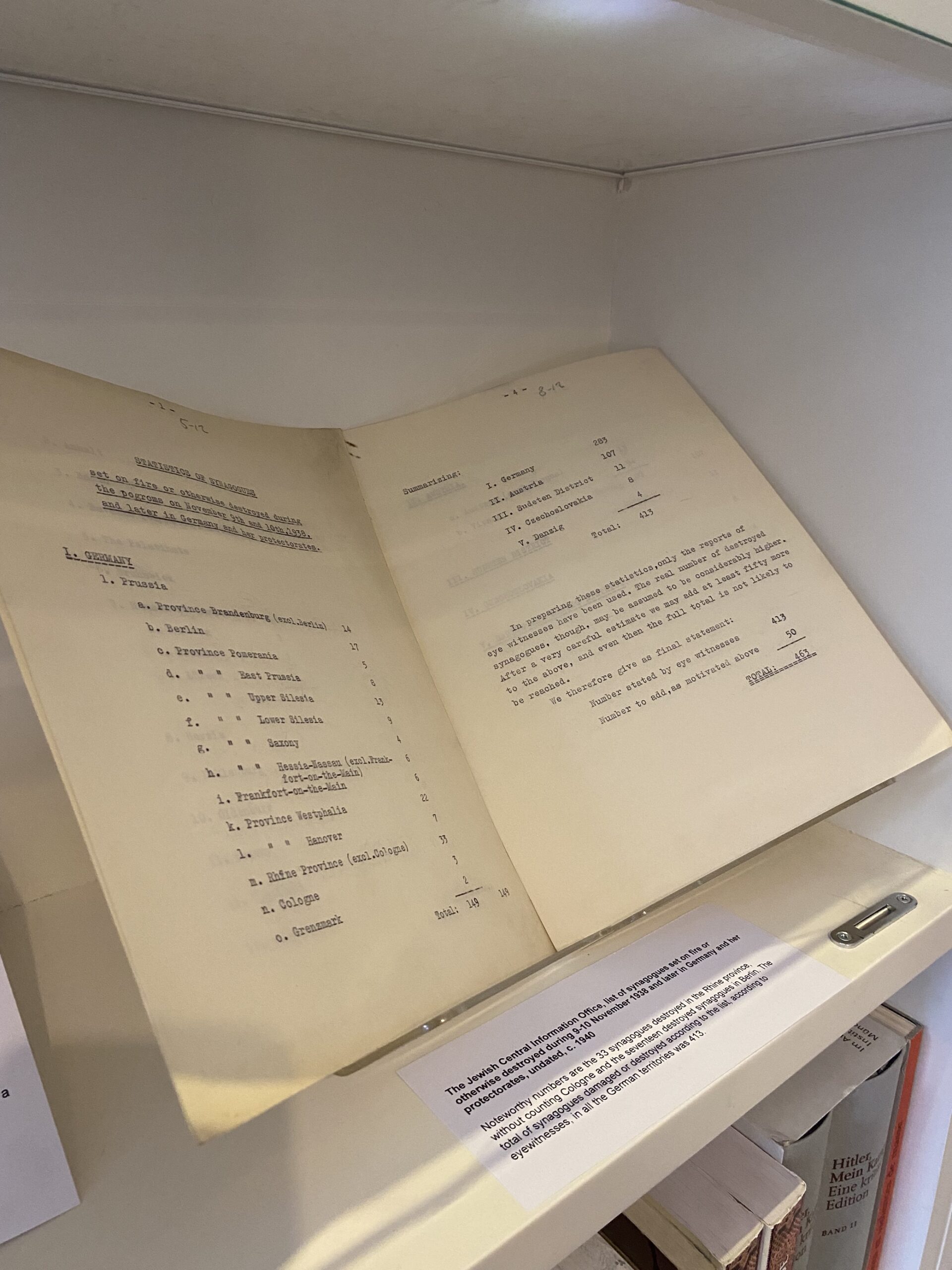 Documenting atrocities: Synagogue attacks during Kristallnacht