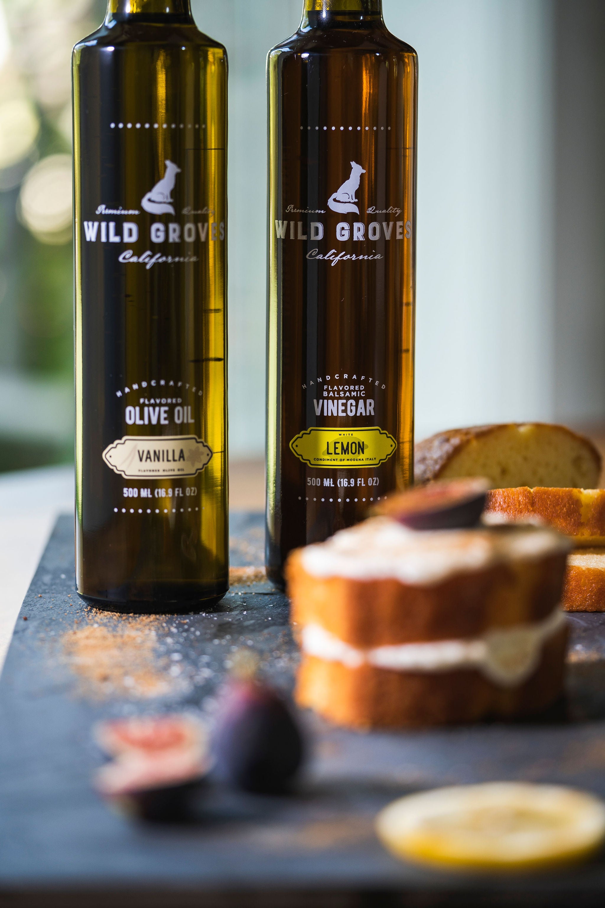 Lemon Balsamic Vinegar | Wild Groves Gourmet Food