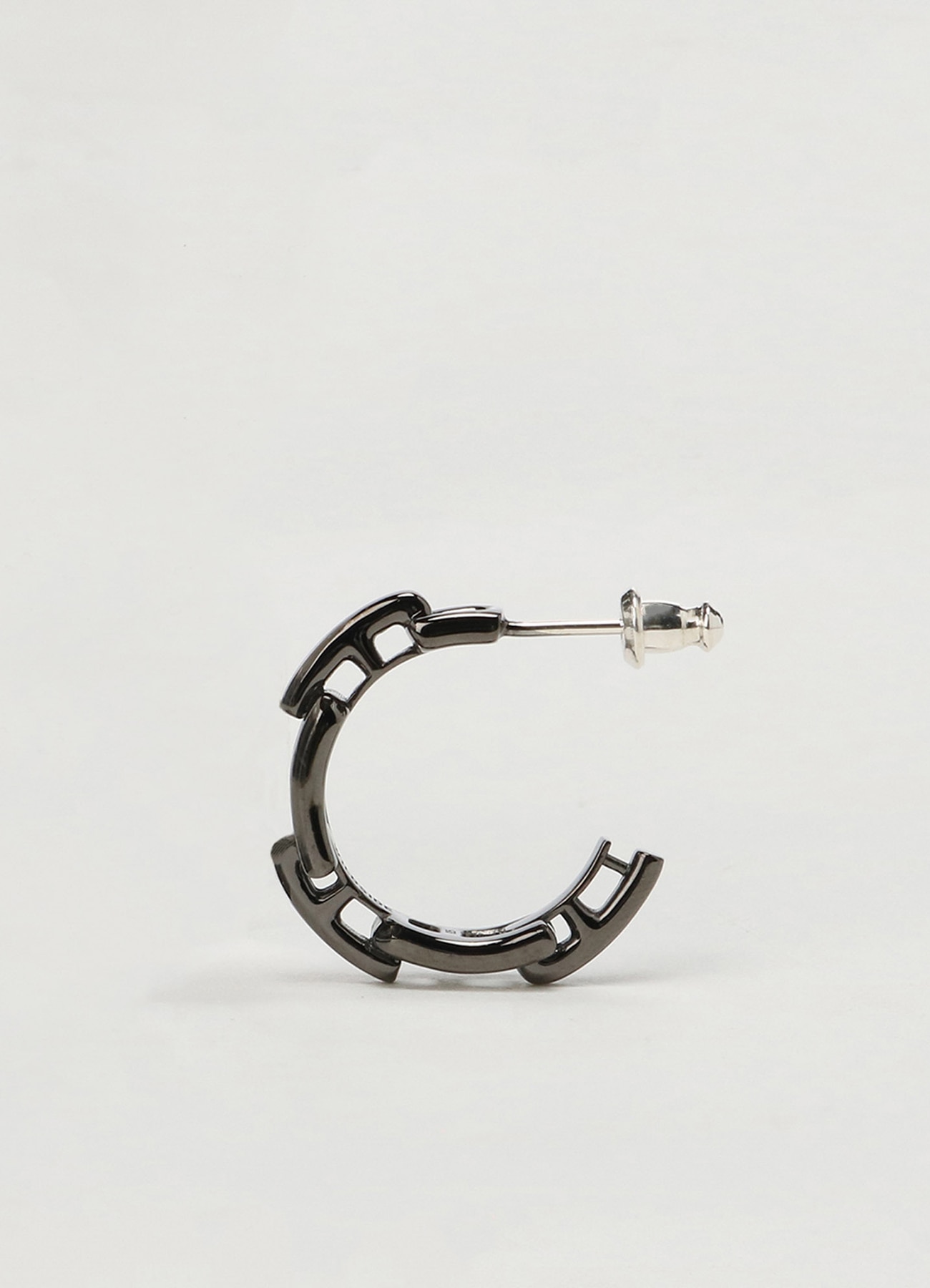 WILDSIDE × AMBUSH A CHAIN EARRINGS(FREE SIZE BLACK): AMBUSH