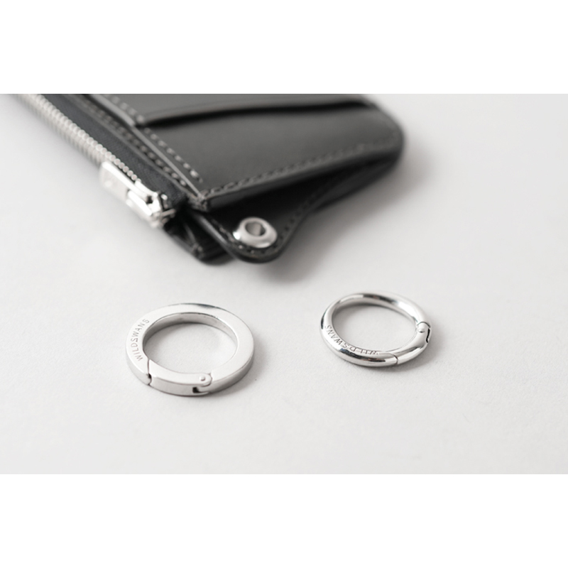 キーリング《カラビナS》サージカルステンレス｜WILDSWANS(ワイルド