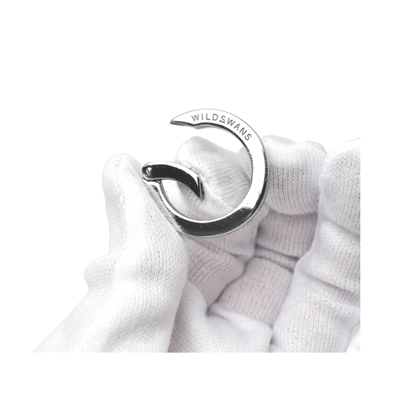 キーリング《カラビナM》サージカルステンレス｜WILDSWANS(ワイルド