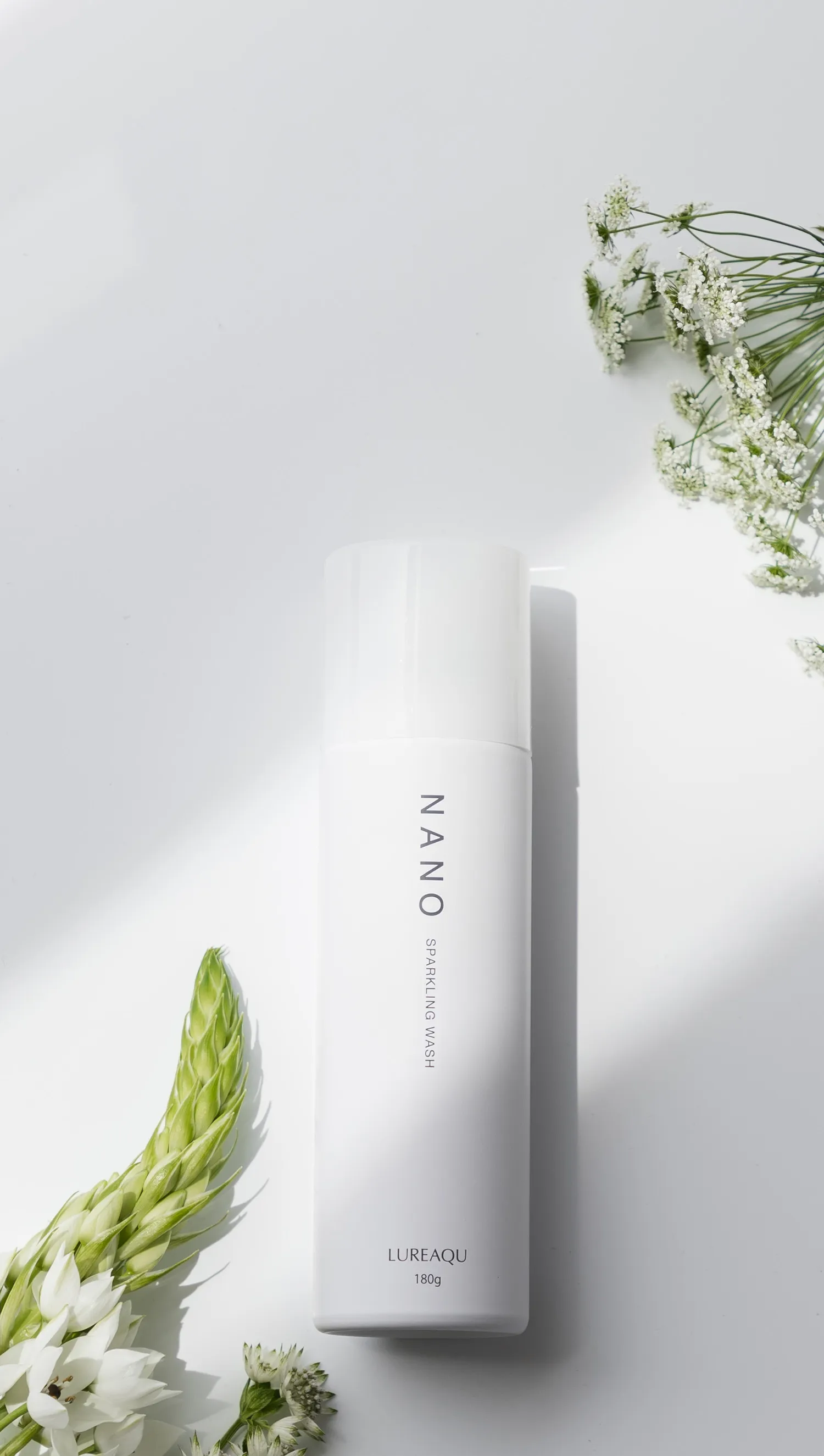 洗顔しながら濃密泡パックを実現するルリーク ナノスパークリング