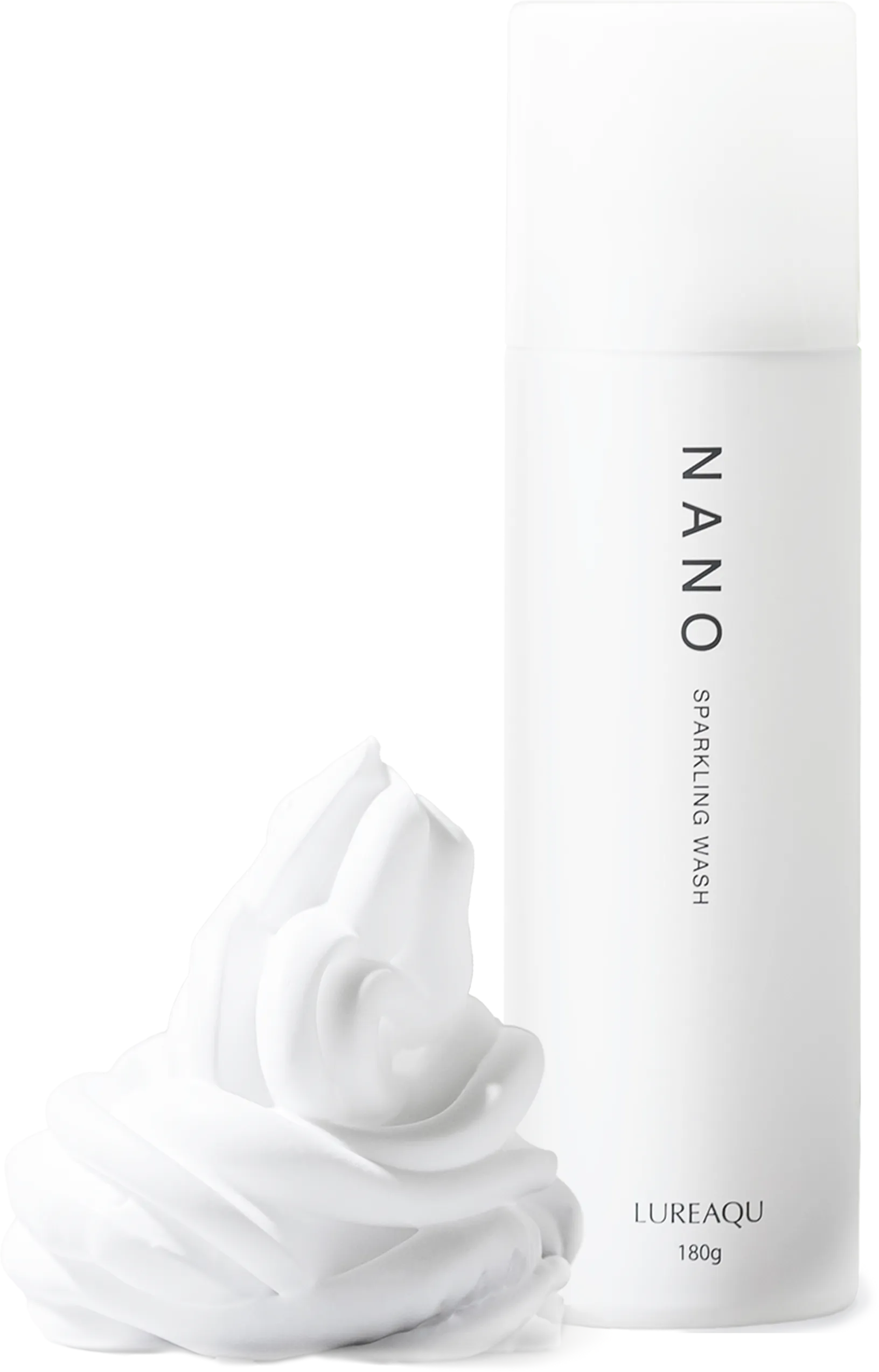 洗顔しながら濃密泡パックを実現するルリーク ナノスパークリング