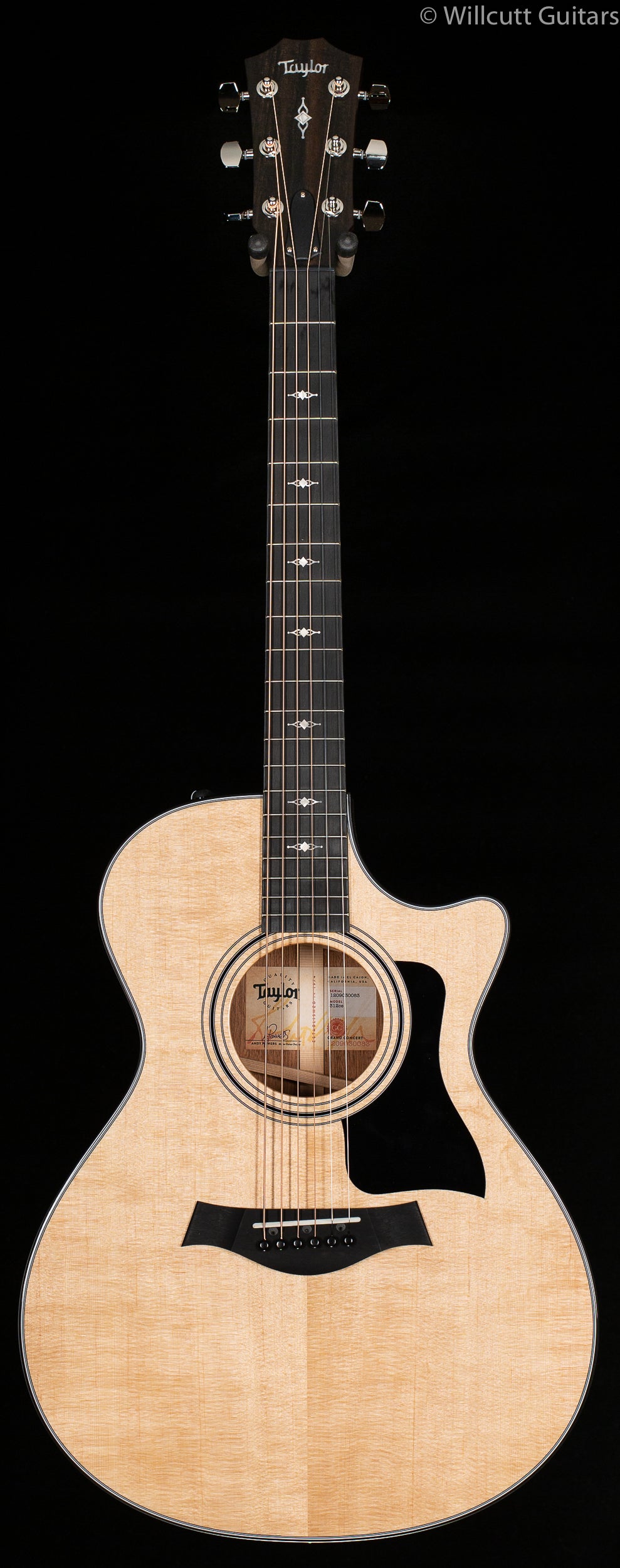 Taylor 312ce Grand Concert V-Class (083) - Willcutt Guitars