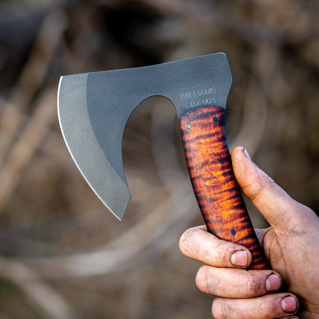 CBX 003 | Compact Bearded Axe – williamsbladedesign