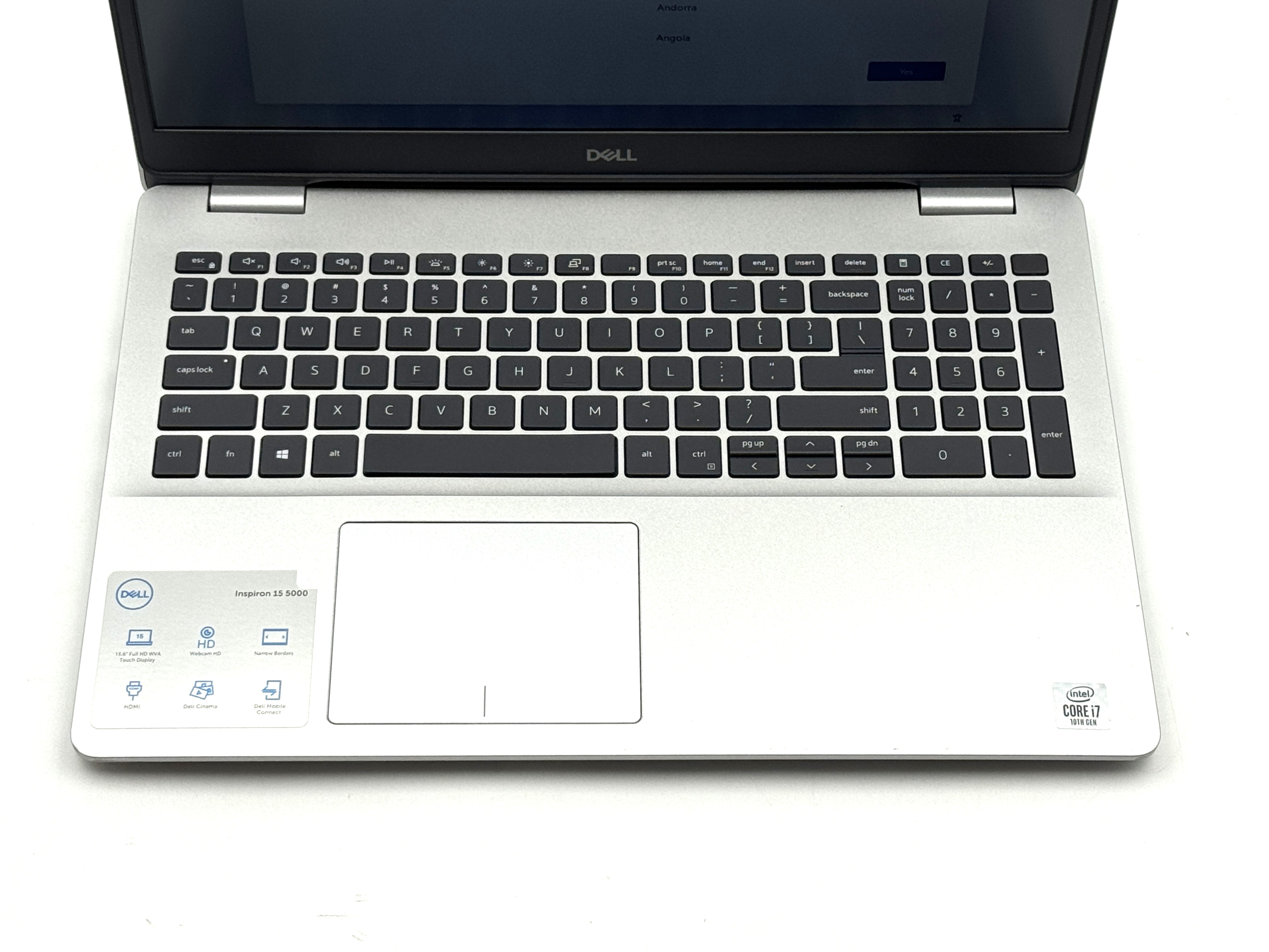 Dell Inspiron 5593 - FHD Touch - i7 1065G7 - 16GB RAM - 512GB SSD