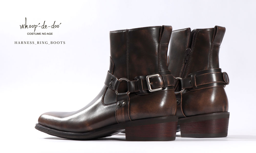 MARGINAL#06_ハーネス リングブーツ | whoop-de-doo／フープディドゥ 公式