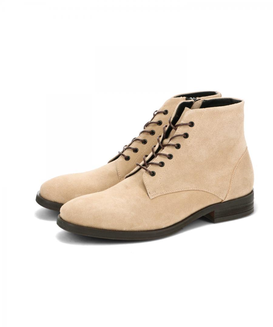 レースアップスエードブーツ | ドレカジブーツ | whoop-de-doo