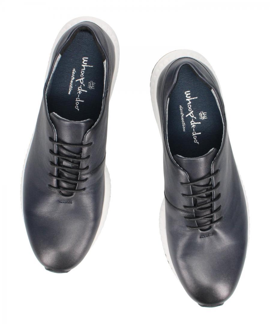 VIBRAMソールプレーンドレスランスニーカー | ドレススニーカー