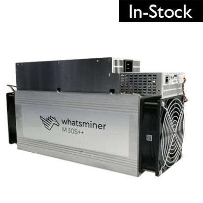 Brand NEW M30S++ 100Th running @ 31W/T -WhatsMiner includes 220V