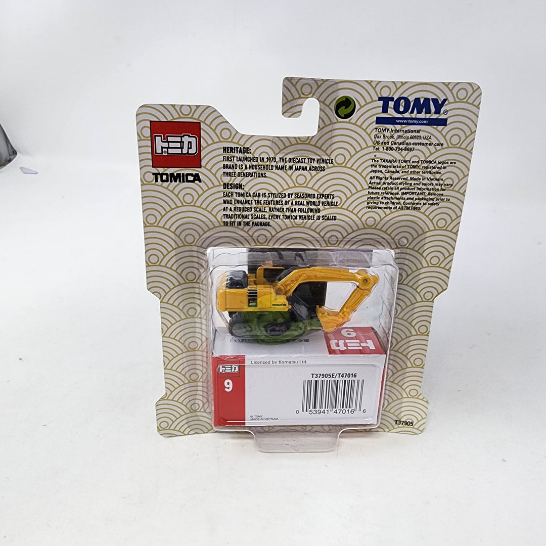 Komatsu Excavator PC200-10 #9 * Tomica TOMY Diecast