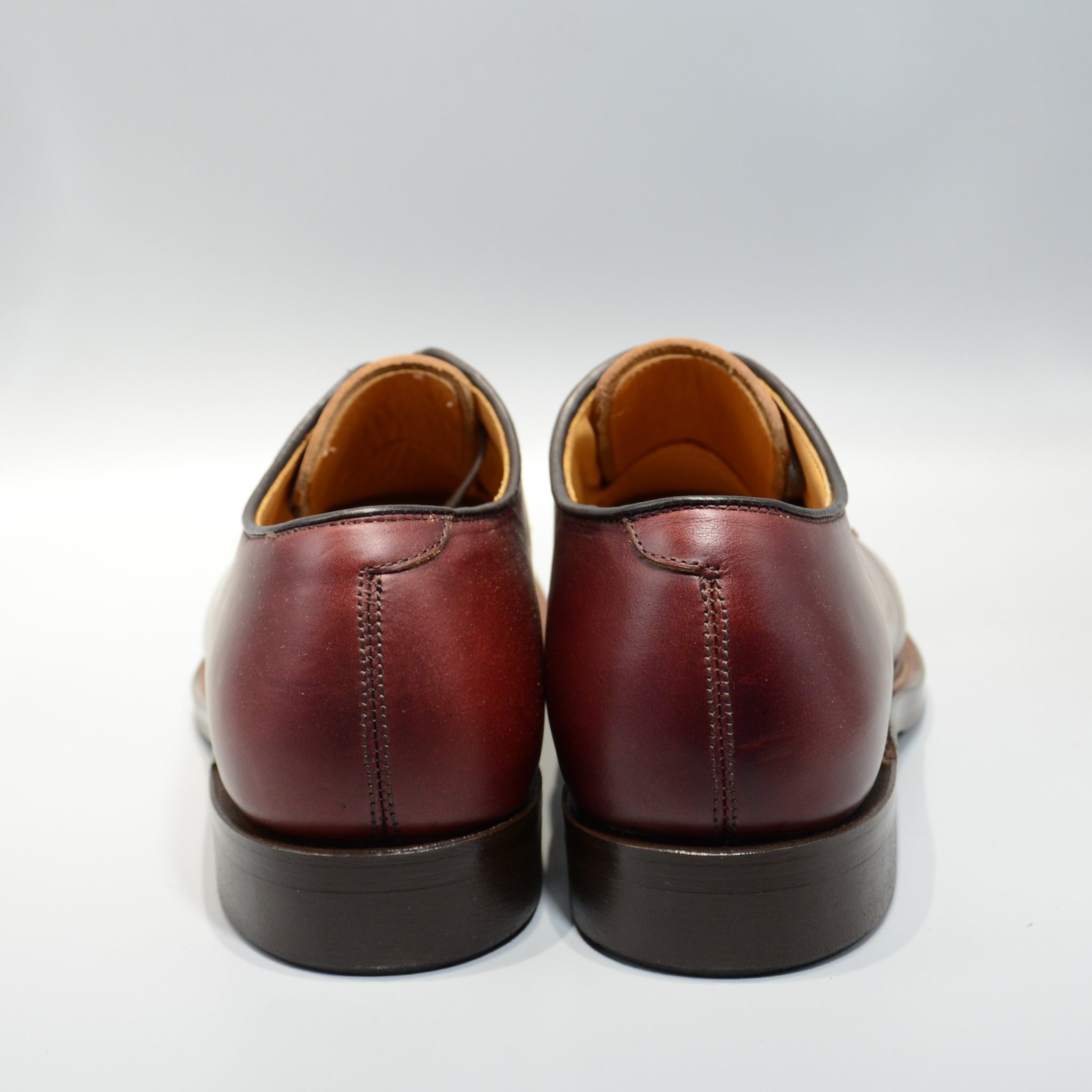 15066 PLAIN TOE BLUCHER BURGUNDY – WHEELROBE