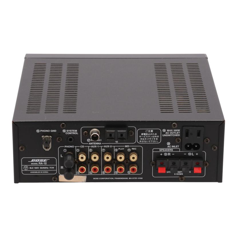 BOSE RA-12 アンプ グリーン BOSE RA-12 アンプ グリーン 2026年最新