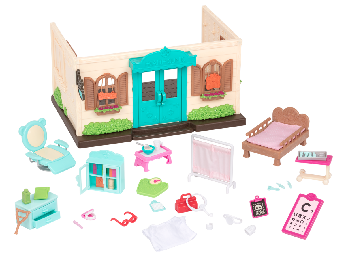 Walk-In Health Clinic | Doctor Playset | Li'l Woodzeez