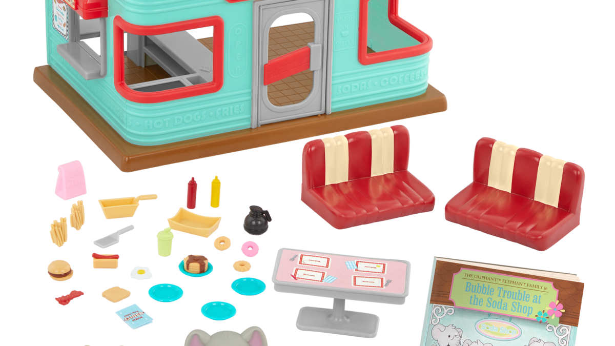 Li'l Nibbles Drive Thru Diner | Deluxe Toy Restaurant with